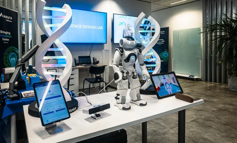 Imagen de LaCabina, el espacio de innovación de Telefónica en Madrid