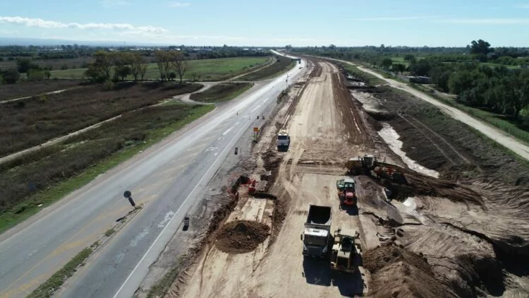 Mapa de las rutas y obras viales en Córdoba