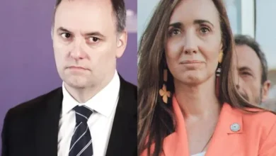 Victoria Villarruel y Javier Milei en una foto