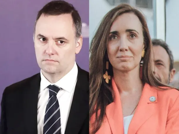 Victoria Villarruel y Javier Milei en una foto