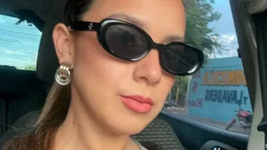 Agostina Páez y su familia en Brasil