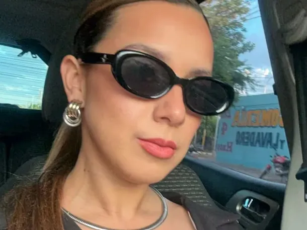 Agostina Páez y su familia en Brasil