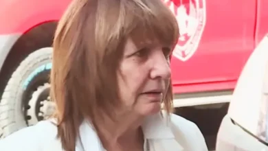 Patricia Bullrich en una sesi&oacute;n del Senado