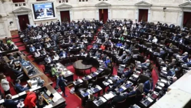 Sesión del Senado donde se debatió la Reforma Laboral