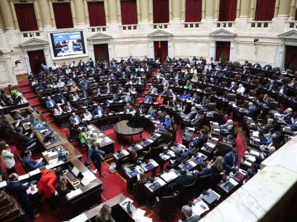 Sesión del Senado donde se debatió la Reforma Laboral