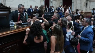 Sesión en Diputados para debatir la Reforma Laboral