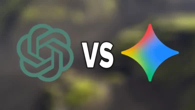 Imagen de una persona utilizando una IA