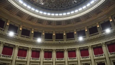 Diputados debatiendo la Reforma Laboral en el Congreso