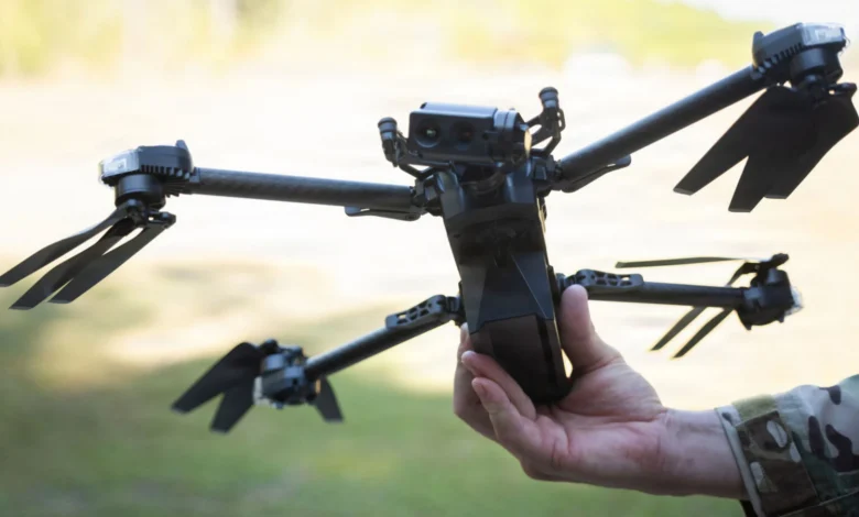 Drones autónomos con IA en acción