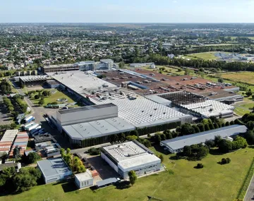 Imagen de la fábrica de neumáticos FATE en San Fernando
