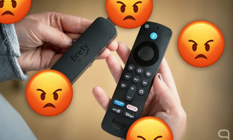 Dispositivo Amazon Fire TV con pantalla de bloqueo de aplicaciones