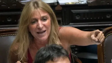 Florencia Carignano en la Cámara de Diputados