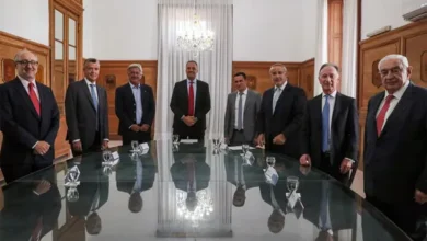 El Grupo de los 6 en Casa Rosada