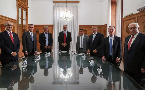 El Grupo de los 6 en Casa Rosada