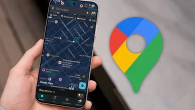 Icono verde de Google Maps que muestra la ruta más ecológica