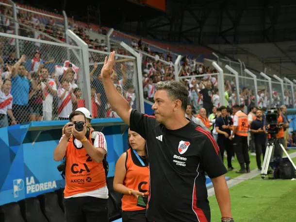 Marcelo Gallardo en su última conferencia de prensa como entrenador de River Plate