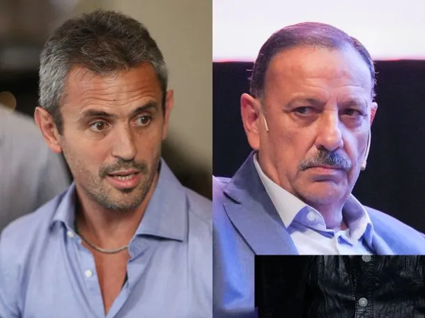 Martín Menem y Ricardo Quintela en medio de la tensión política