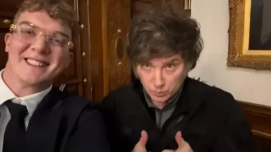 Martín Romeo y Javier Milei en medio del escándalo $LIBRA