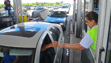 Imagen de un peaje en una autopista