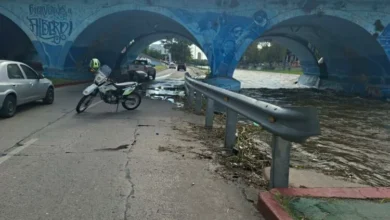 Imágenes de la crecida del río Suquía en Córdoba