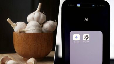 Un médico y un chatbot de salud en una pantalla