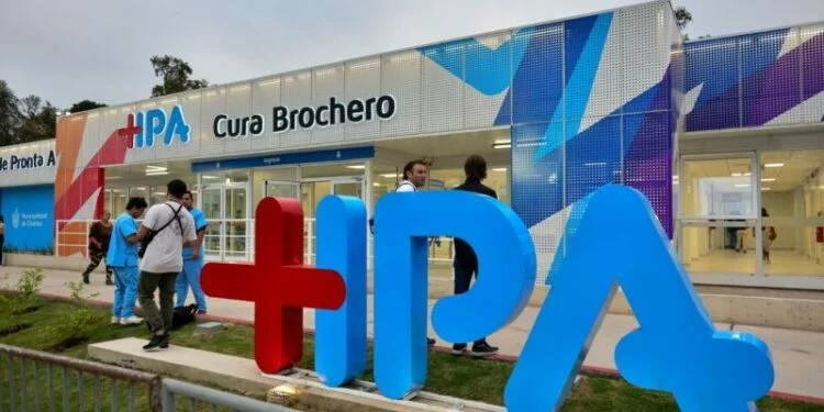 Fachada del Hospital de Pronta Atención Cura Brochero en Córdoba