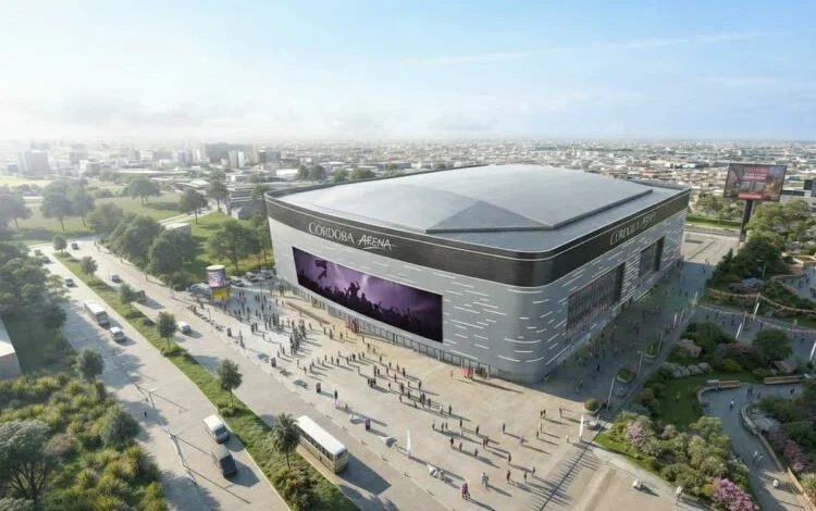 Imagen del proyecto del Córdoba Arena con capacidad para 12.000 personas