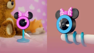 Monitor inteligente para bebés con diseño de Minnie Mouse