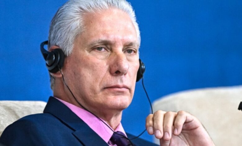 Imagen de Miguel Díaz-Canel y Donald Trump
