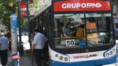 Imágenes de unidades de transporte público en Córdoba