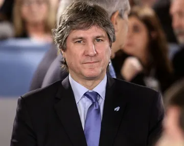 Amado Boudou en una sesión del Congreso