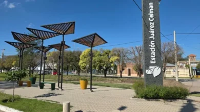 Ingreso a la ciudad de Juárez Celman