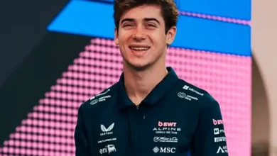 Franco Colapinto y Maia Reficco, la pareja del momento en el automovilismo y el espectáculo