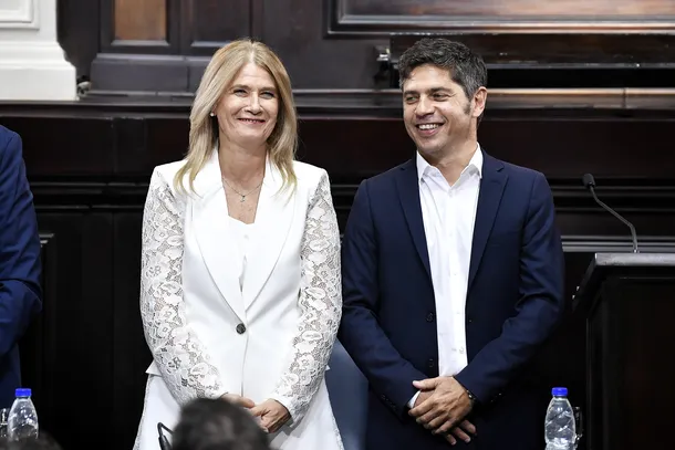 Axel Kicillof en la Legislatura bonaerense
