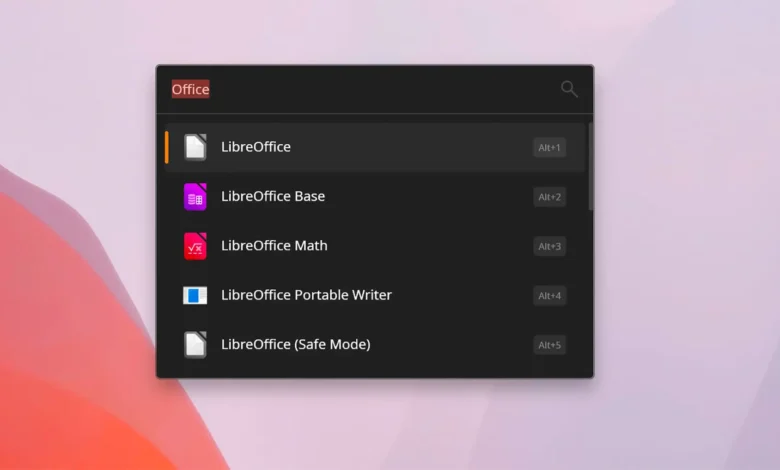 Imagen de Flow Launcher en acción