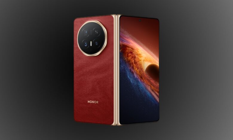 Imagen del Honor Magic V6, el plegable más fino del mundo.