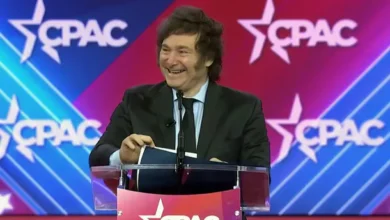 Javier Milei y Viktor Orbán en una reunión en Hungría