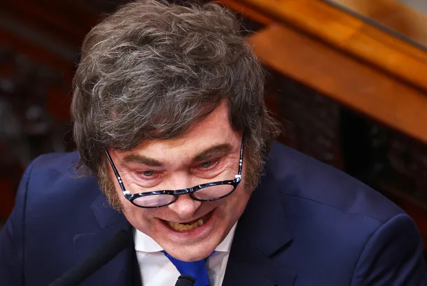 Javier Milei en el Congreso