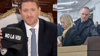 Imagen de Manuel Adorni y Joni Viale