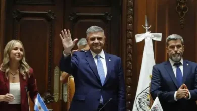 Jorge Macri hablando en la Legislatura de la Ciudad de Buenos Aires