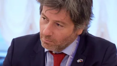 Juan Bautista Mahiques juramentando como ministro de Justicia