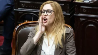 Lilia Lemoine en una sesión del Congreso