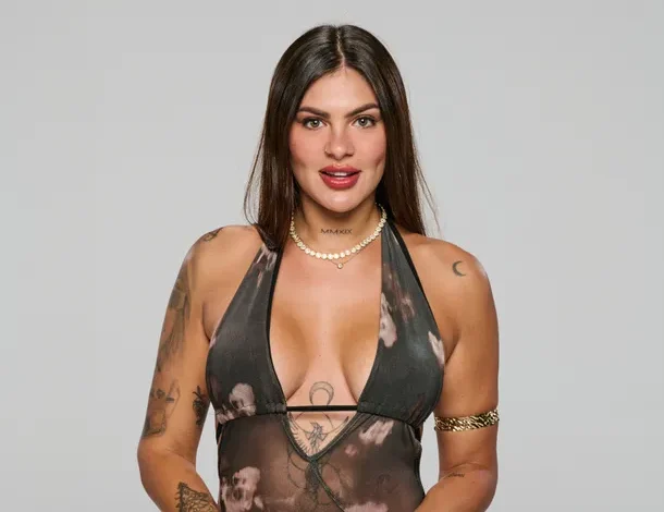 Luana Fernández en su etapa como modelo de alta costura