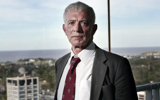 Mariano Cúneo Libarona durante una conferencia de prensa