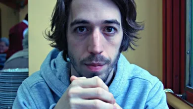 Martín Piroyansky en su bar, Café Mar del Plata