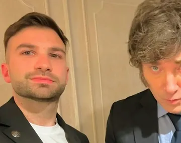 Mauricio Novelli y Javier Milei, figuras centrales en el escándalo $LIBRA