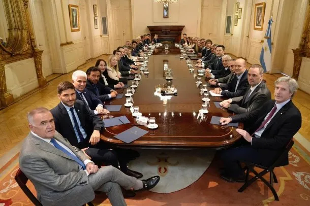 Javier Milei y los 10 gobernadores argentinos que lo acompañarán en la 'Argentina Week'