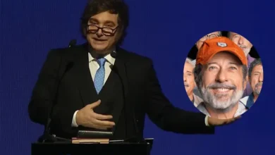 Javier Milei hablando en Tucumán