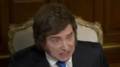 Javier Milei en una entrevista con Luis Majul