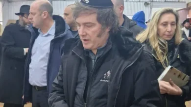 Javier Milei en Nueva York, visita al sitio 'El Ohel'